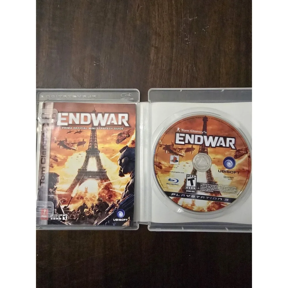 Tom Clancy's EndWar (Sony PlayStation 3 PS3 2008) Complete CIB W/ Manual